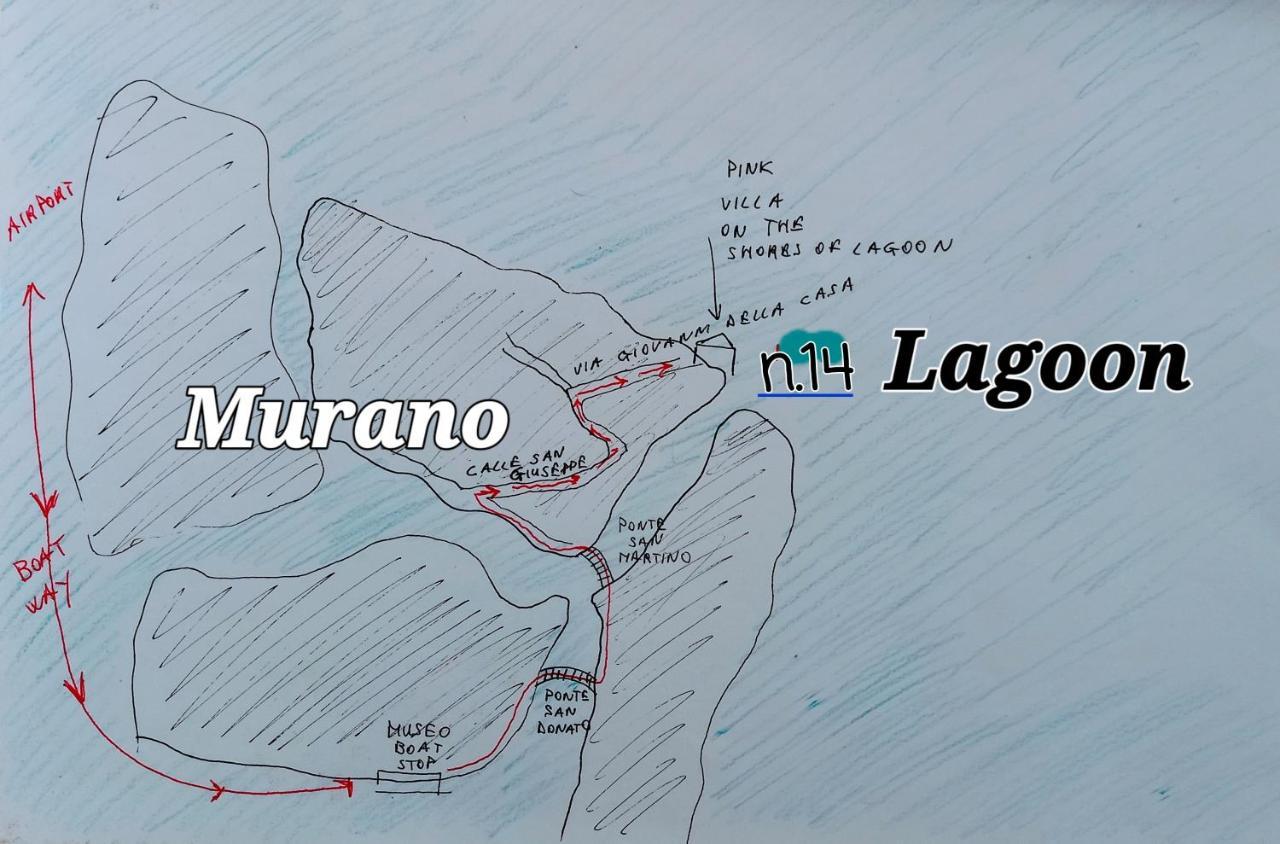L' Incantevole Paesaggio Della Laguna Di 무라노 외부 사진