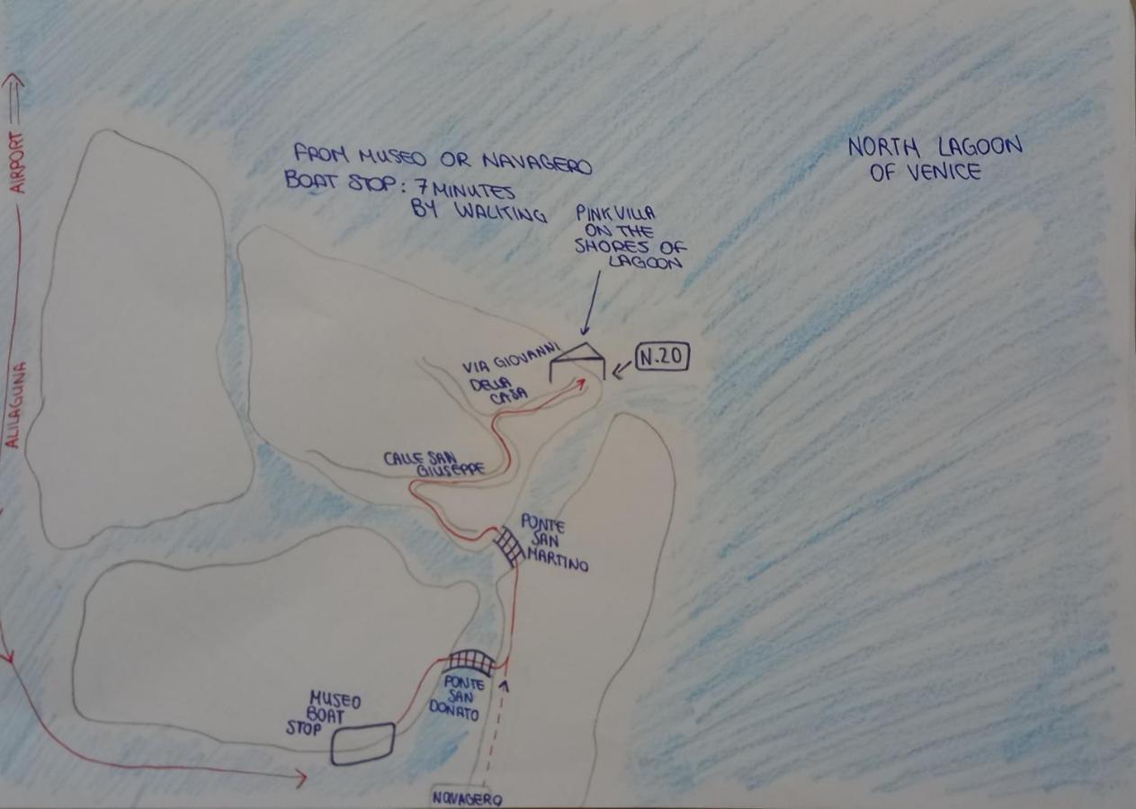 L' Incantevole Paesaggio Della Laguna Di 무라노 외부 사진